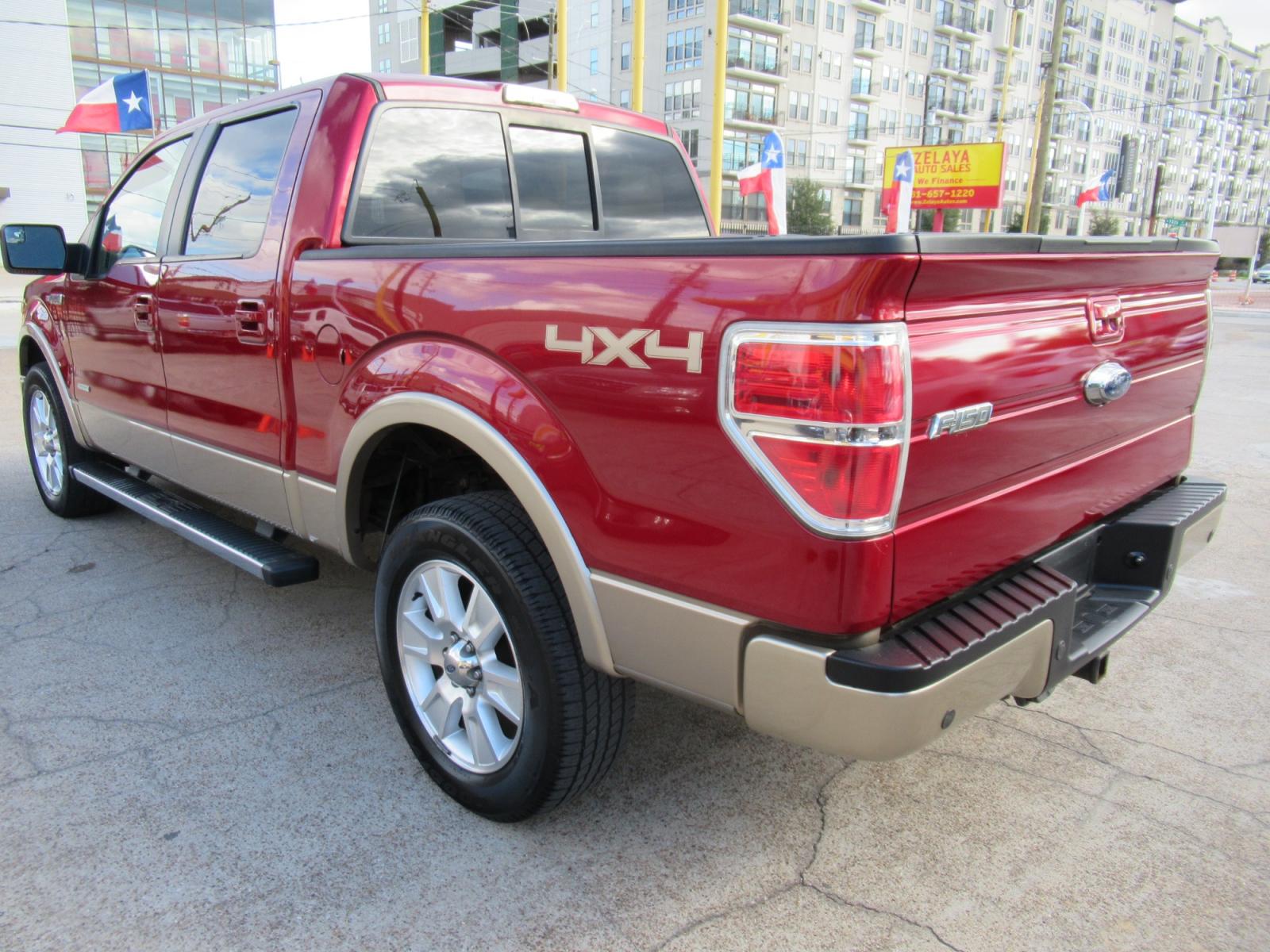 2013 Red /Tan Ford F-150 Lariat (1FTFW1ET3DK) with an 3.5 engine, Automatic transmission, located at 1511 North Shepherd Dr., Houston, TX, 77008, (281) 657-1221, 29.798361, -95.412560 - 2013 FORD F-150 LARIAT VIN: 1FTFW1ET3DKD79524 1 F T F W 1 E T 3 D K D 7 9 5 2 4 CREW PICKUP 3.5L V6 F DOHC 24V GASOLINE REAR WHEEL DRIVE W/ 4X4 - Photo #28